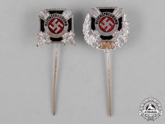 Germany, Reichstreubund. A Pair Of Reichstreubund Veterans Organization Stick Pins By Gante