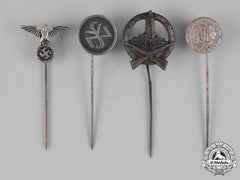 Germany, Third Reich. A Lot Of Third Reich Period Stick Pins