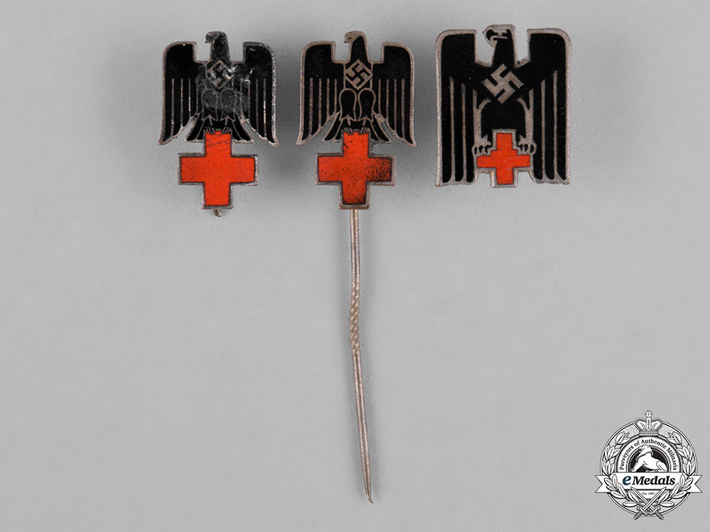 germany,_drk._a_pair_of_german_red_cross(_drk)_pins_c18-042483