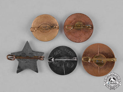 germany,_third_reich._a_lot_of_third_reich_period_pins_c18-042524