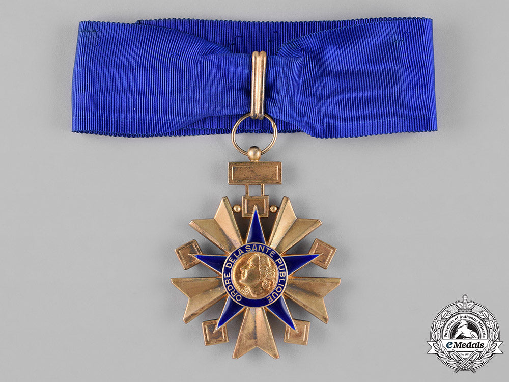france,_republic._an_order_of_public_health,_commander,_c.1950_c18-042644