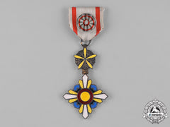 Japan, Manchukuo Empire. An Order Of The Auspicious Clouds, Iv Class, C.1940
