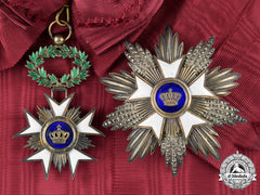 Belgium, Kingdom. An Order Of The Crown, Grand Cross, By Wolfers, C.1910