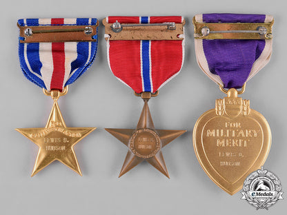 united_states._a_silver&_bronze_star,_purple_heart_group,9_th_infantry_division,_united_states_army,1945_c18-043188_1_1
