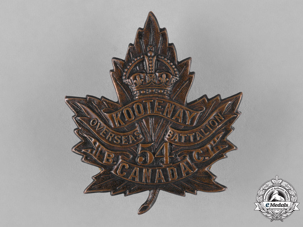 canada._a54_th_infantry_battalion"_kootenay_battalion"_cap_badge_c18-043236