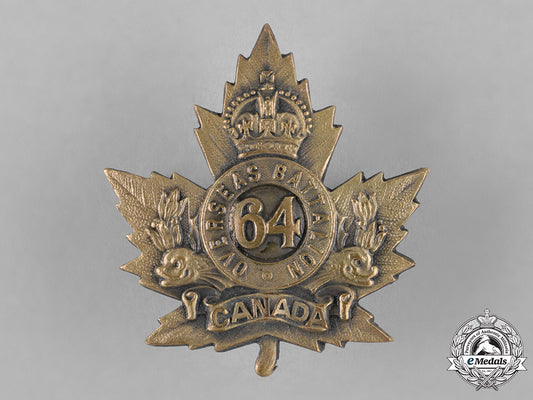 canada._a64_th_infantry_battalion_cap_badge_c18-043238