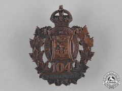 Canada. A 104Th Infantry Battalion Cap Badge