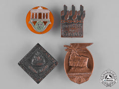 Germany, Third Reich. A Lot Of Second War Period Day Badges