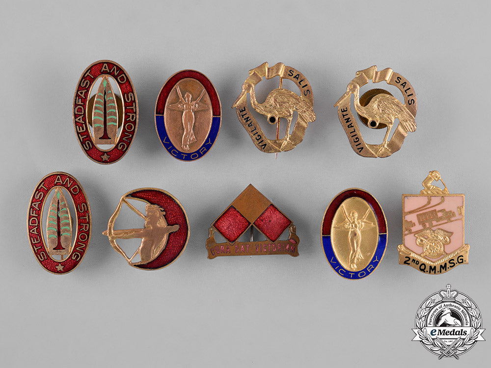 united_states._forty-_nine_regimental_insignia_badges_c18-043724