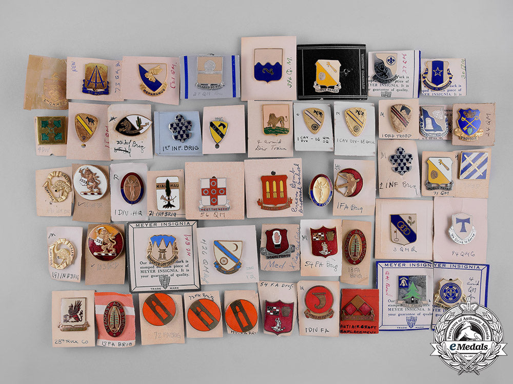united_states._forty-_nine_regimental_insignia_badges_c18-043736