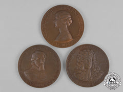 Netherlands, Kingdom. A Lot Of Three Royal Medallions