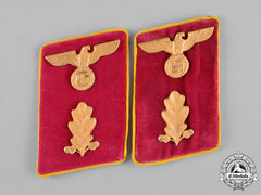 Germany, Nsdap. A Pair Of Rzm-Marked Reichs Level Abschnittsleiter Collar Tabs
