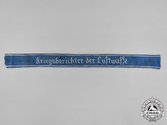 Germany, Luftwaffe. A Scarce Officer War Correspondent Cuff Title