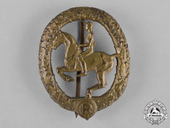Germany, Third Reich. A Horseman’s Badge, Bronze Grade, By L. Christian Lauer