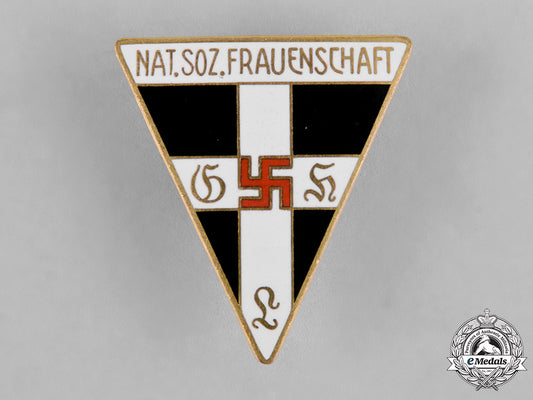germany,_ns-_frauenschaft._a_national_socialist_women’s_league_membership_badge,_by_l._christian_c18-044075