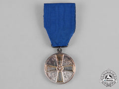 Finland, Republic. An Order Of The White Rose, Ii Class Silver Grade Merit Medal, C.1920