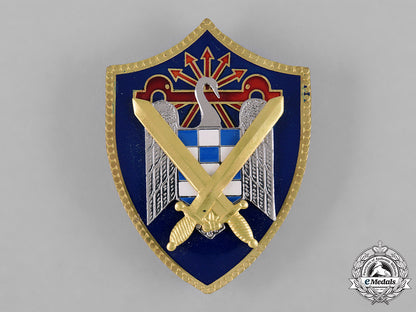 spain,_franco_period._a_spanish_students_league_of_the_falange_army_badge_c.1950_c18-044245