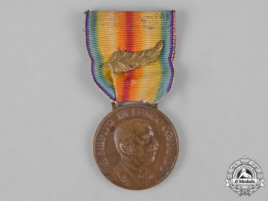 italy,_kingdom._a_medal_of_merit_for_long_service_in_the_cavalry_of_the_royal_army,_iii_class,_bronze_grade_c18-044271