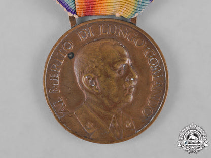 italy,_kingdom._a_medal_of_merit_for_long_service_in_the_cavalry_of_the_royal_army,_iii_class,_bronze_grade_c18-044273