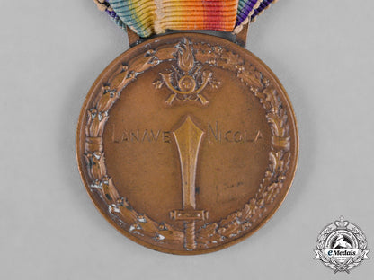 italy,_kingdom._a_medal_of_merit_for_long_service_in_the_cavalry_of_the_royal_army,_iii_class,_bronze_grade_c18-044274