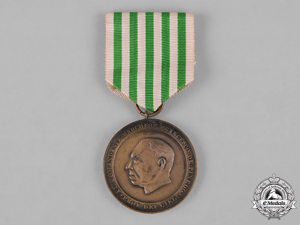 italy,_kingdom._a_medal_for_the_visit_of_italian_aviator_francesco_de_pinedo_to_philadelphia_in_may1927_c18-044294