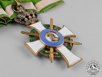 saxony,_kingdom._an_albrecht_order,_commander’s_cross_with_swords,_c.1916_c18-044370