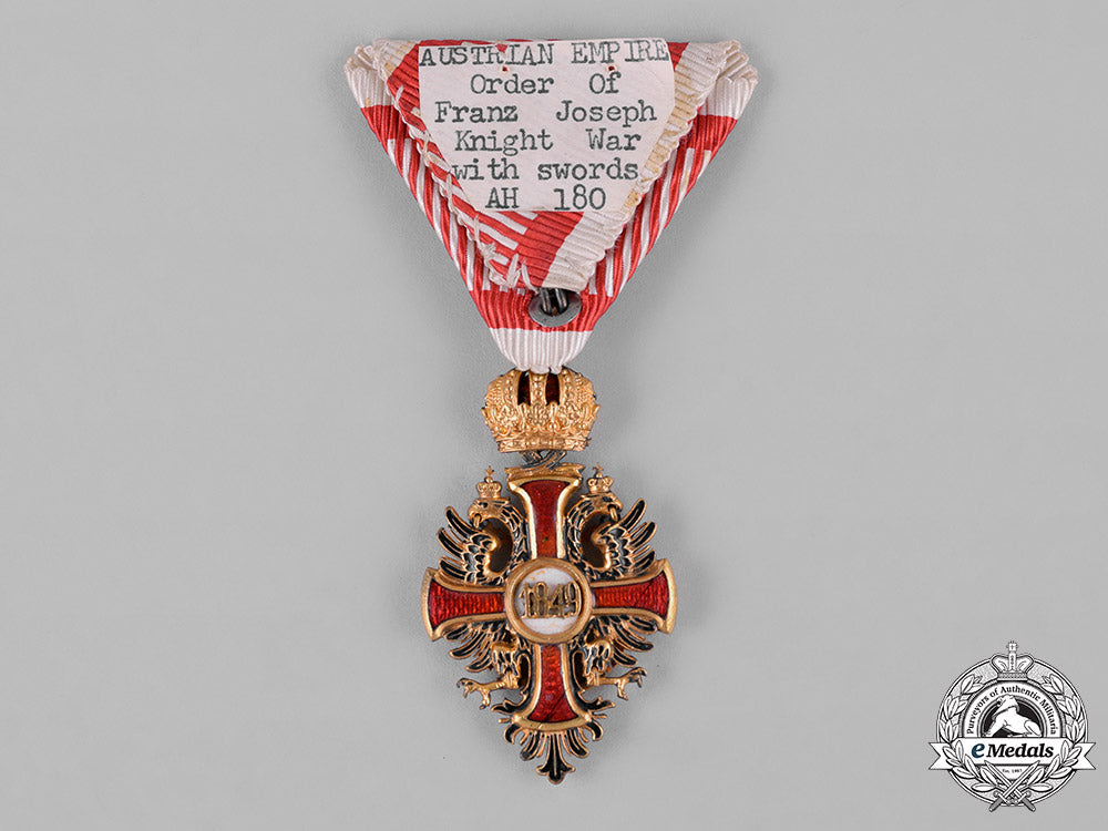 austria,_empire._a_franz_joseph_order,_knight,_by_v._mayers_söhne,_c.1914_c18-044590