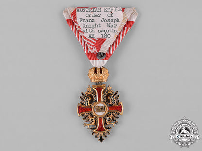 austria,_empire._a_franz_joseph_order,_knight,_by_v._mayers_söhne,_c.1914_c18-044590