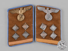 Germany, Nsdap. A Pair Of Ortsgruppe Gemeinschaftsleiter Collar Tabs
