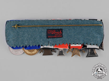 germany,_wehrmacht._a_first&_second_war_period_medal_ribbon_bar_by_c.g._ulrich_c18-044716