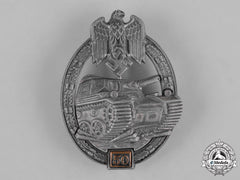 Germany, Wehrmacht. A Special Grade Tank Badge For 50 Panzer Assaults By Gustav Brehmer