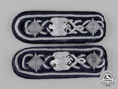 Germany, Wehrmacht. A Pair Of Marinebeamte (Marine Administration) Nco Shoulder Boards