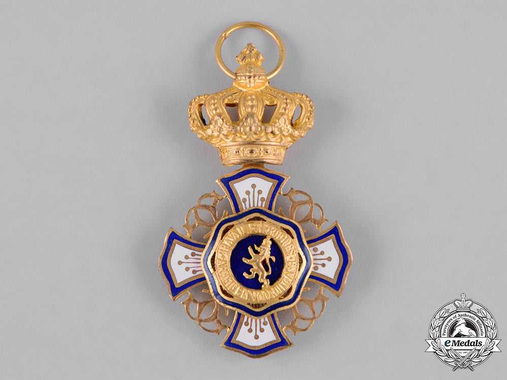 belgium,_kingdom._a_royal_order_of_the_lion,_iv_class_officer,_c.1935_c18-044883