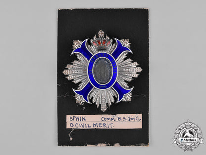 spain,_kingdom._an_order_of_civil_merit,_i_class_commander_star,_c.1930_c18-044893