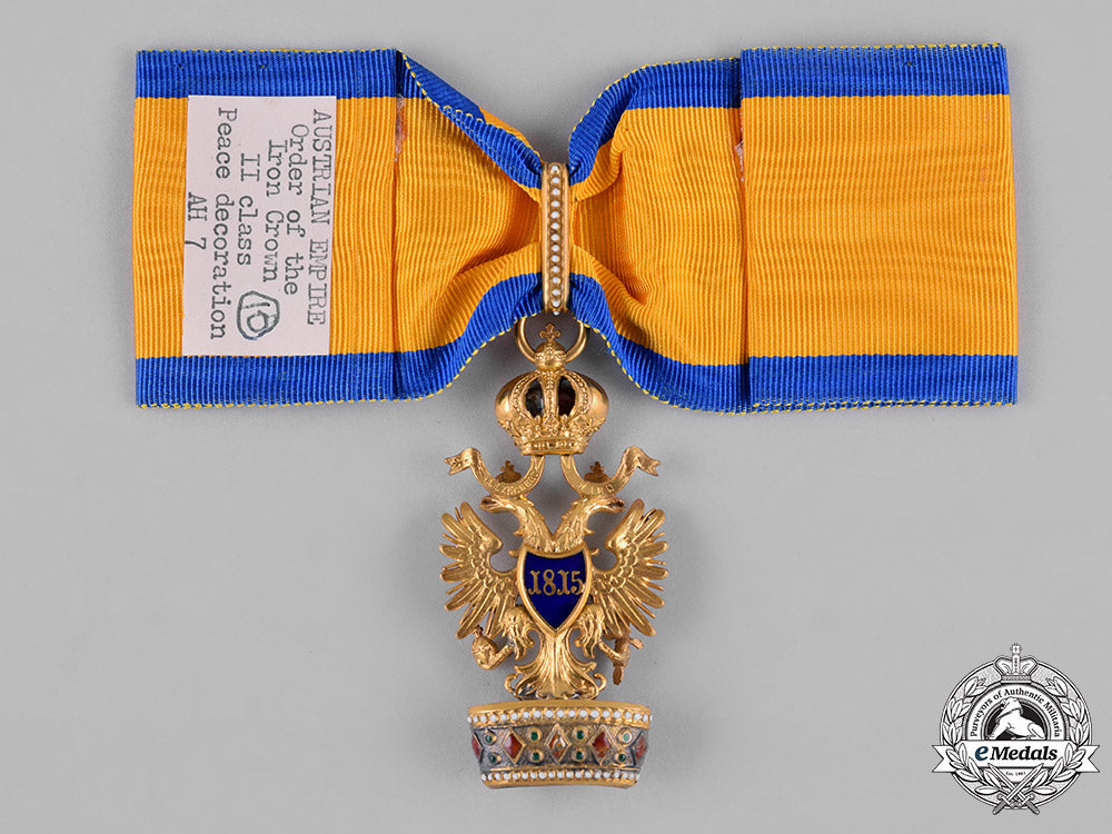 austria,_empire._an_order_of_the_iron_crown,_ii_class_commander,_by_a._e._köchert,_c.1916_c18-044955