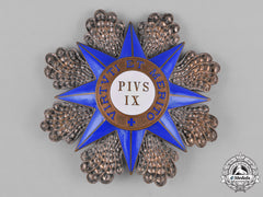 Vatican, Papel States. An Order Of Pope Pius Ix, Grand Cross Star, By Godet, C.1910