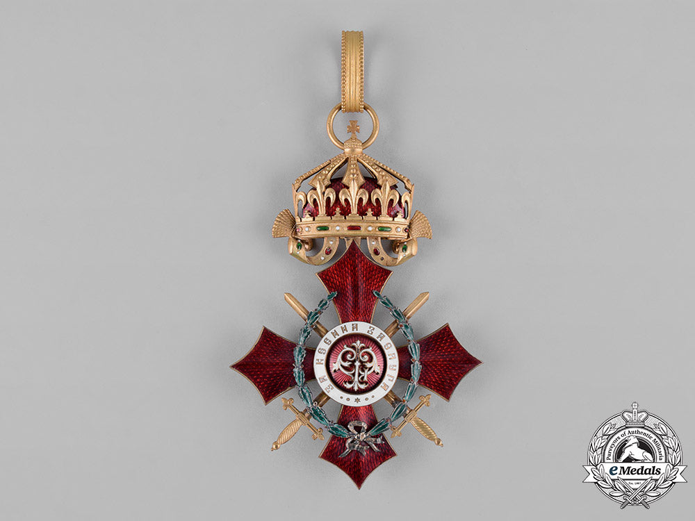 bulgaria,_kingdom._a_military_merit_order,_i_class_grand_cross_with_war_decoration,_by_johann_schwerdtner,_c.1940_c18-045086
