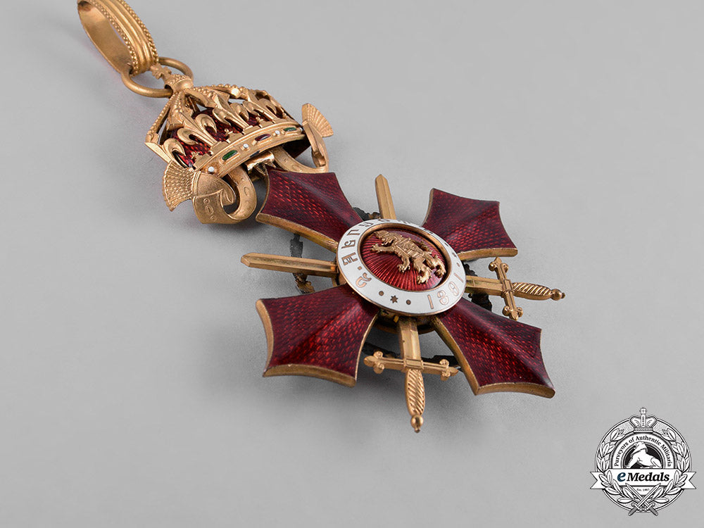 bulgaria,_kingdom._a_military_merit_order,_i_class_grand_cross_with_war_decoration,_by_johann_schwerdtner,_c.1940_c18-045089