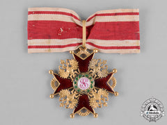 Russia, Imperial. An Order Of Saint Stanislaus In Gold, Iii Class Badge, C.1900