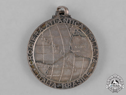 italy,_kingdom._a_flight_to_brazil_atlantic_ocean_crossing_medal,_c.1931_c18-045463