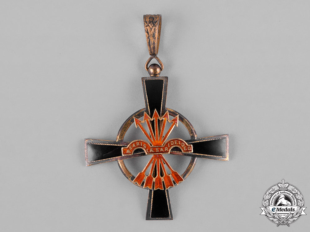 spain,_franco_period._an_imperial_order_of_the_yoke_and_arrows,_commander,_by_cejalvo_c.1950_c18-045521