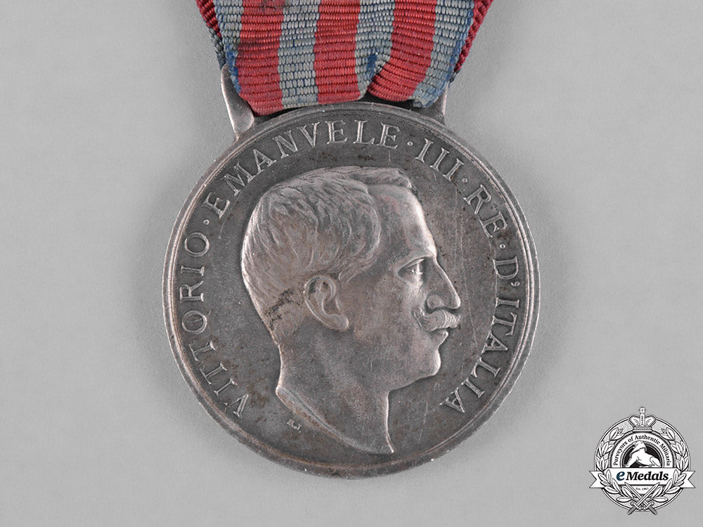 italy,_kingdom._a_medal_for_the_libyan_campaigns,_c.1914_c18-045552