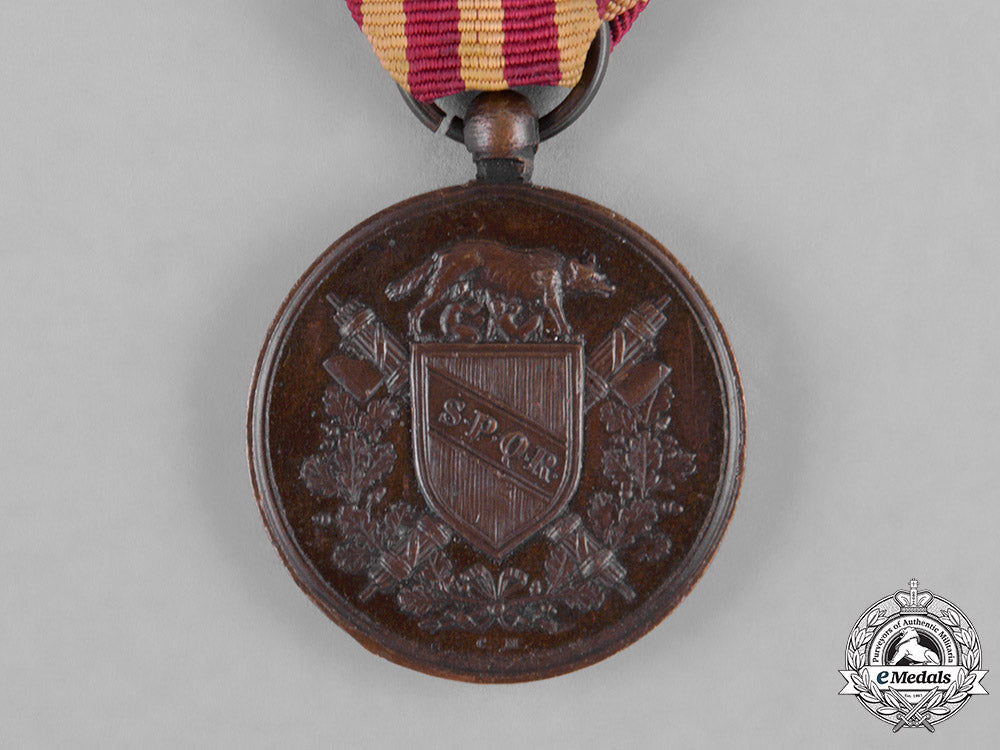 italy,_kingdom._a_medal_for_the_liberation_of_rome,_c.1870_c18-045561