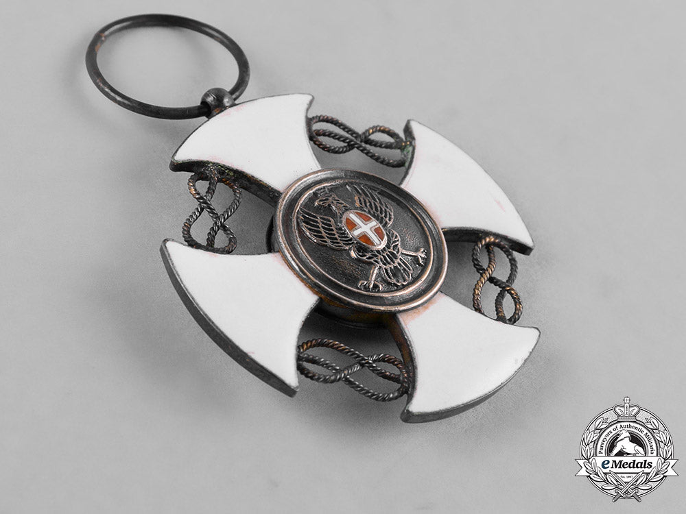 italy,_kingdom._an_order_of_the_crown_of_italy,_v_class_knight,_c.1945_c18-045601