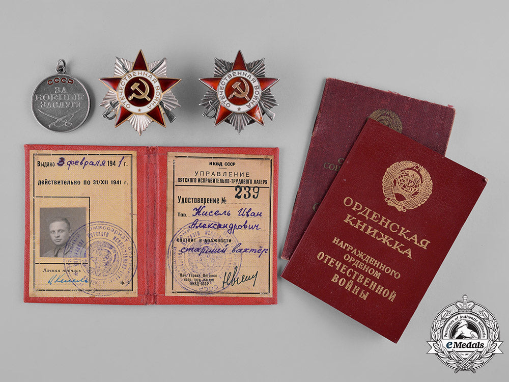 russia,_soviet_union._an_order_of_the_patriotic_war_award_group,_c.1945_c18-045637_1_1_1
