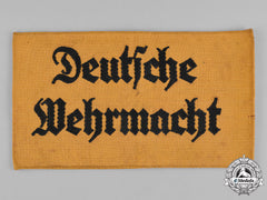 Germany, Wehrmacht. A Wehrmacht Civilian Assistant Armband