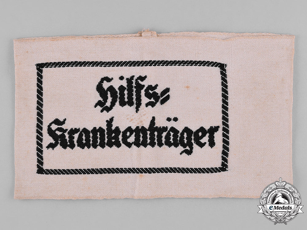 germany,_wehrmacht._an_auxiliary_stretcher_bearer’s_armband_c18-045972