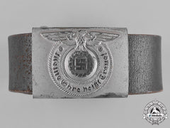 Germany, Ss. A Waffen-Ss Em/Nco’s Belt And Buckle