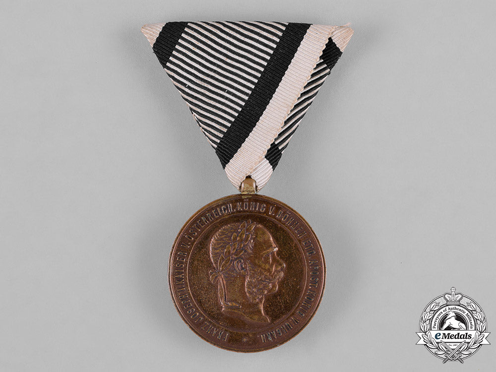 austria,_imperial._a1873_war_medal,_with_case_c18-045992