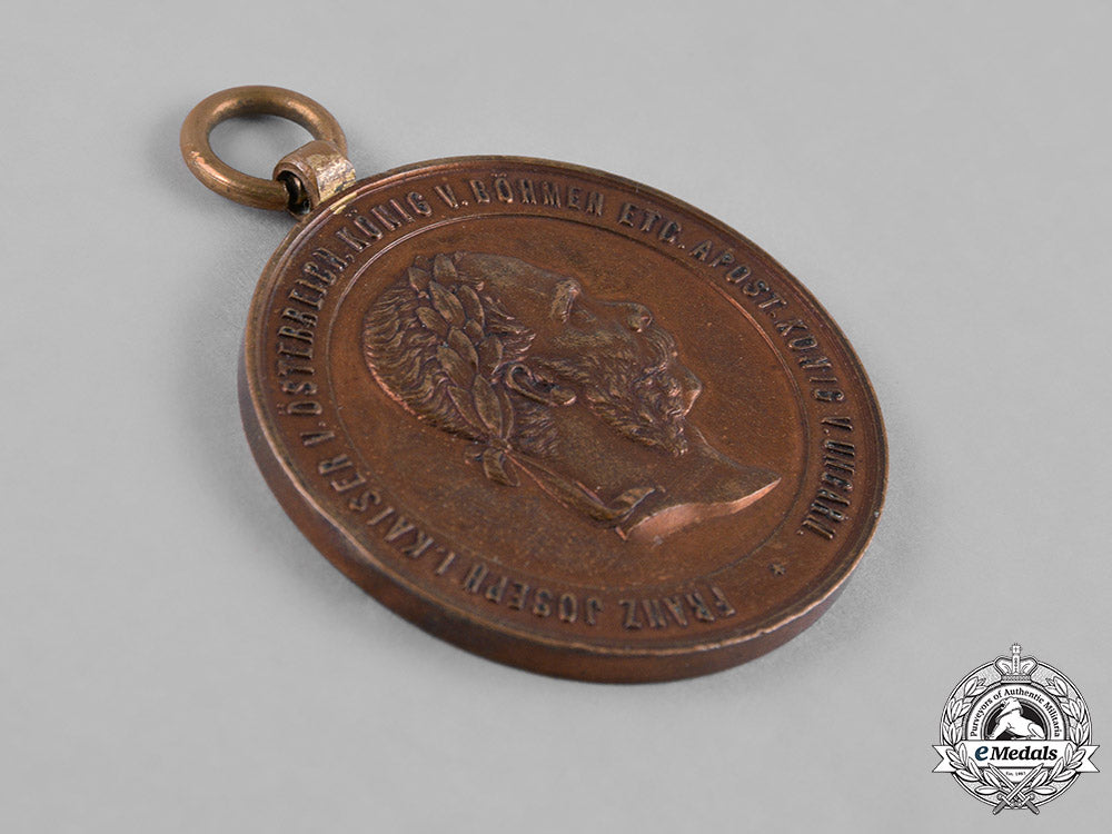 austria,_imperial._a1873_war_medal,_with_case_c18-045996